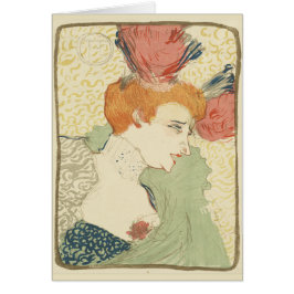 Cartão Mlle Marcelle Lender Henri Toulouse-Lautrec