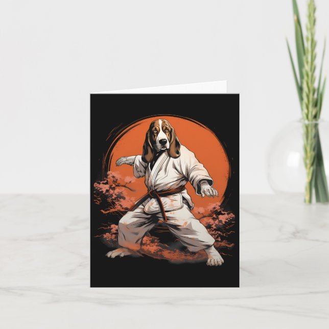 Cartão Mma Bet Hound Dog Karate (Frente)