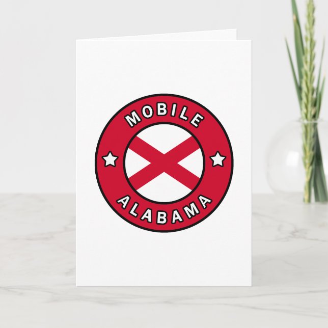 Cartão Mobile Alabama (Frente)