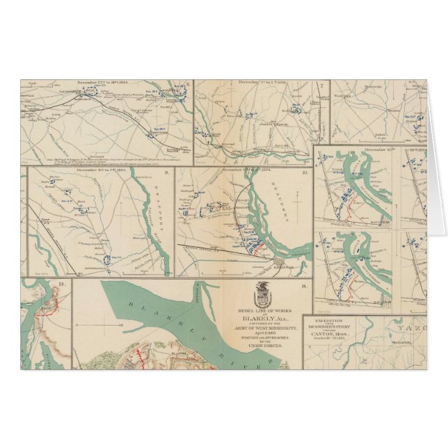 Cartão Mobile, Blakely, Messinger's Ferry-Canton (Frente Horizontal)