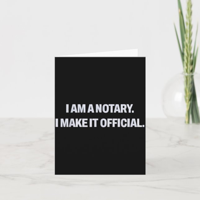 Cartão Mobile Notary Public Loan Signing Agent Gift  (Frente)