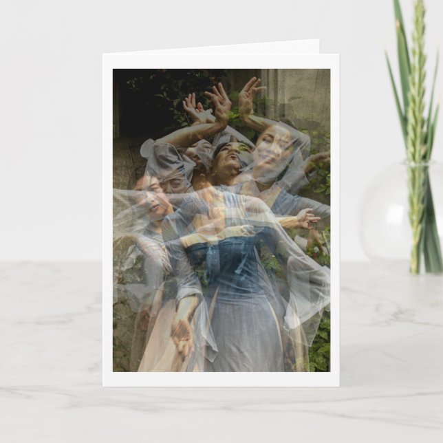 Cartão Moção De Dança Gentil (Multinúmero 7) (Frente)