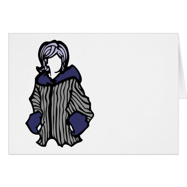 Cartão moda (Frente horizontal)