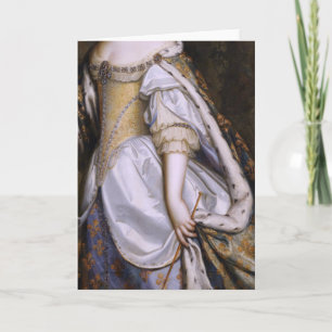 Cartão Moda do século XVII