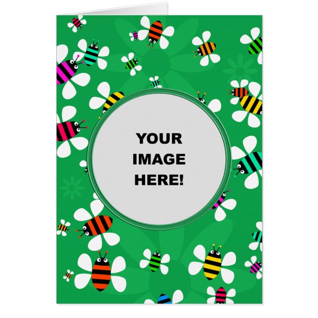 Cartão Modelo, Borda da Abelha (Frente)