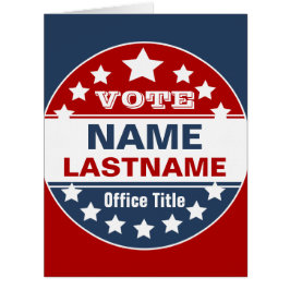 Cartão Modelo da Campanha Personalizada