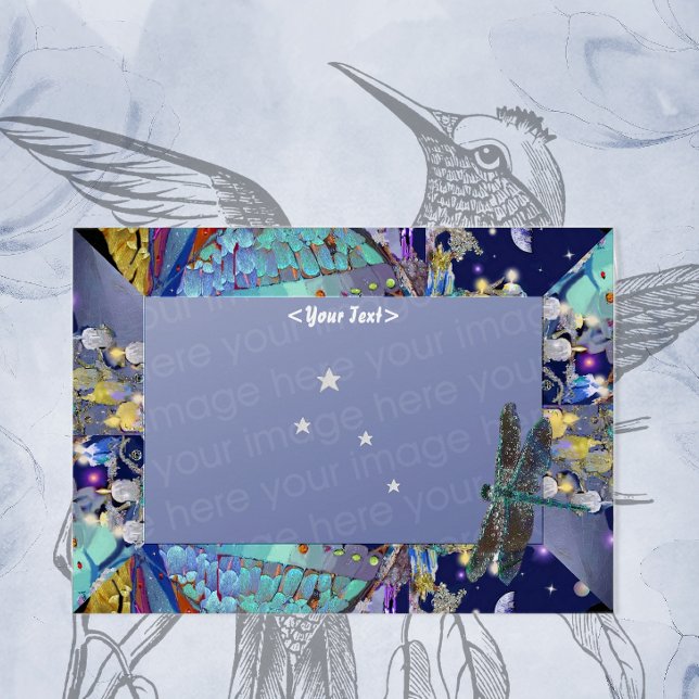 Cartão Modelo de Dragonfly mágica (Criador carregado)