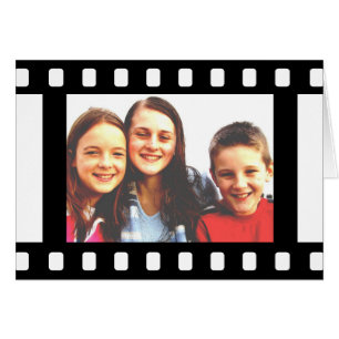 Cartão Modelo de Fita de Filme