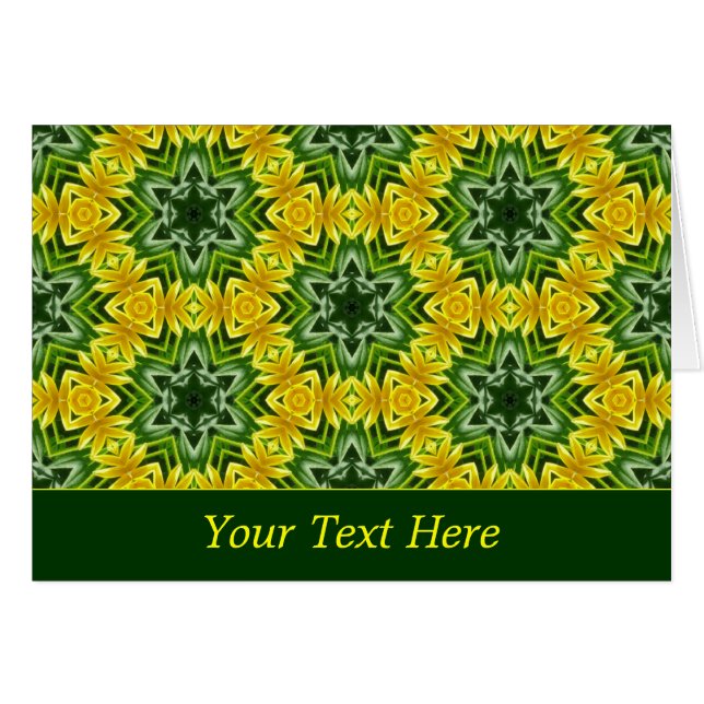 Cartão Modelo de Frost de Verão (Frente Horizontal)