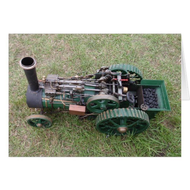 Cartão Modelo de Motor de Tração (Frente Horizontal)