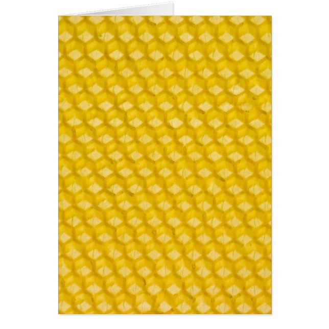 Cartão Modelo de presentes de fundo em Honeycomb (Frente)