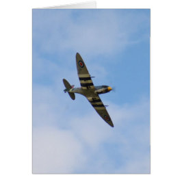 Cartão Modelo do Spitfire MK IX MK923
