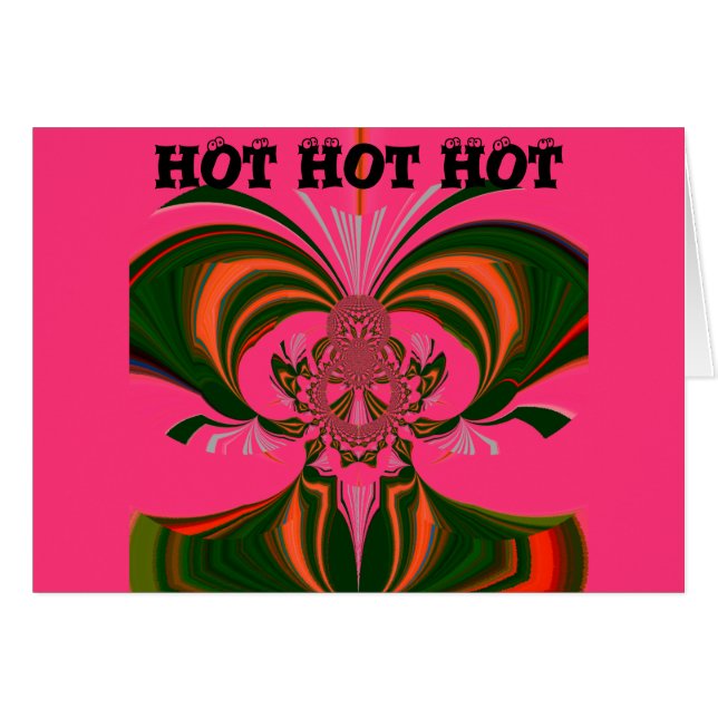 Cartão Modelo horizontal da placa de saudação (Frente Horizontal)