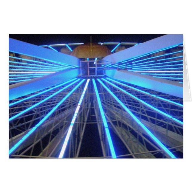 Cartão Modelo horizontal da placa de saudação (Frente Horizontal)