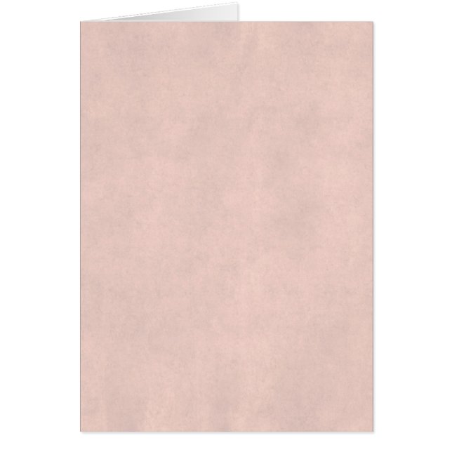 Cartão Modelo leve do papel de pergaminho do rosa (Frente)