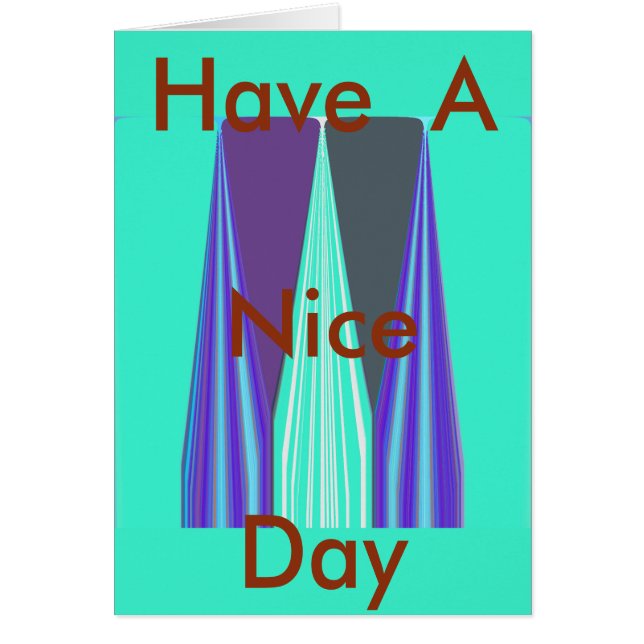 Cartão Modelo Vertical da Placa de Saudação (Frente)