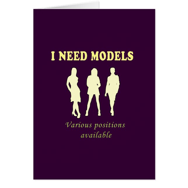 Cartão Modelos da parte superior de biquini (Frente)