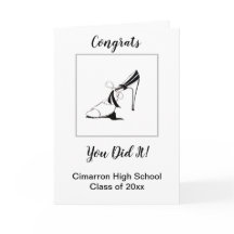 Moden Slipper Black Formando Feliz Que Você Fez