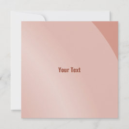 Cartão Moderado Salmão Moderno Sombreado Código Qr