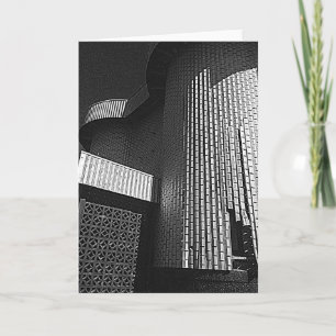 Cartão Modern Architecture Greeting Card