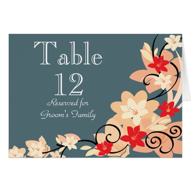 Cartão Modern Lillie (Frente horizontal)