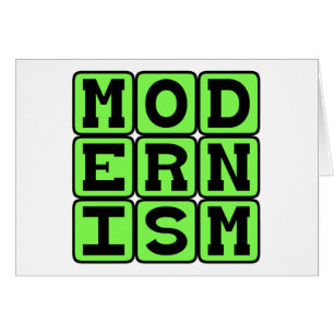Cartão Modernismo, Movimento Filosófico