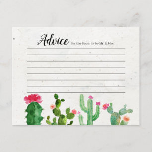 Cartão moderno do conselho do chá dos casais da