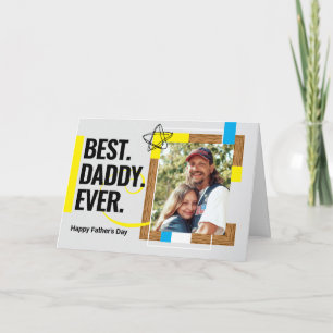 Cartão Moderno Elegante Personalizado com Foto e T