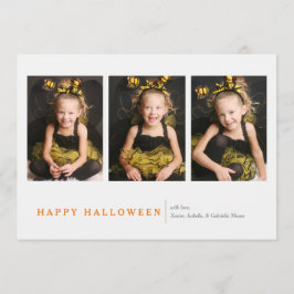 Cartão Moderno Halloween