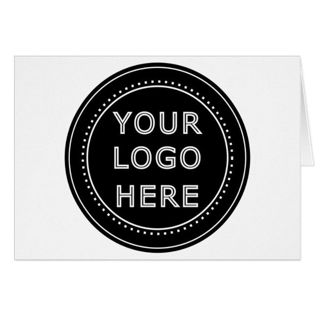 Cartão Moderno, minimalista, elegante e personalizável (Frente Horizontal)