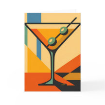Moderno Sol Nascente Bauhaus Martini de Meados do