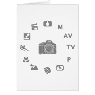 Cartão Modo de DSLR