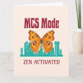 Cartão Modo MCS de Sensibilidade Química Múltipla