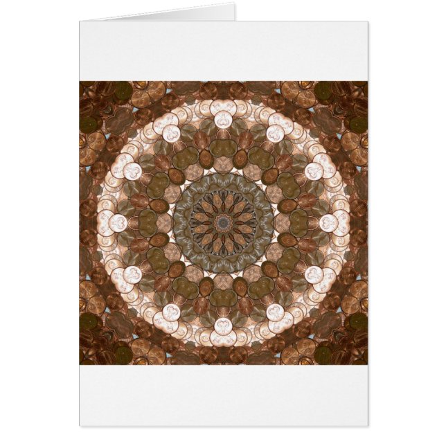 Cartão Moeda de um centavo caleidoscópio novembro de 2012 (Frente)