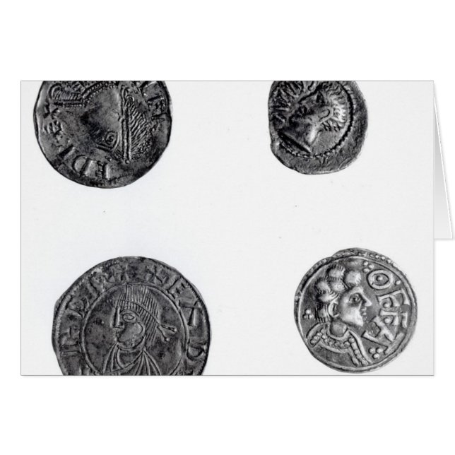 Cartão Moedas de Cunobelinus ou de Cymbeline (Frente Horizontal)