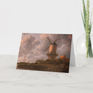 Cartão Moinho de vento em Wijk bij Duurstede: Vazio