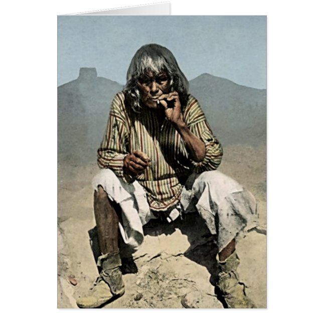 Cartão Moki Native American (Frente)