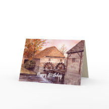 Mola d'água pintada por Farida Greenfield