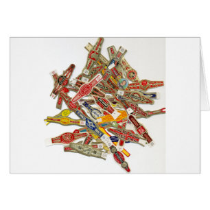 Cartão Molas para Anel de Cigarros