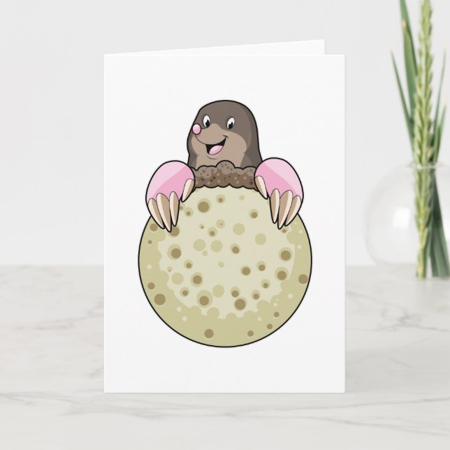 Cartão Mole com Lua (Frente)