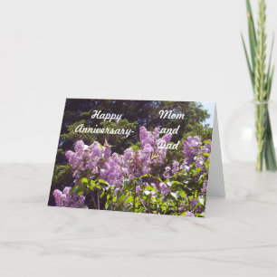 Cartão Mom and Dad's Anniversary