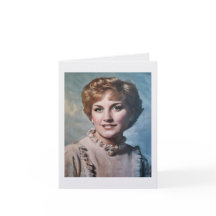 Mom as Computer Impasto Oil Painting