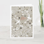 Cartão Mom | Mother's Day | Birthday<br><div class="desc">Elegantly designed lasercut style mother's day and birthday card.
StudioMellon ©2019 All Rights Reserved</div>