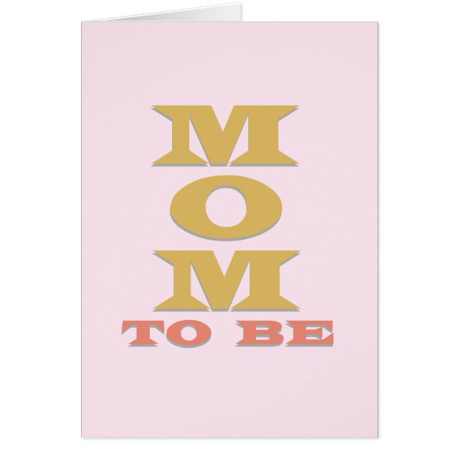 Cartão MOM para ser Camisetas e presentes (Frente)