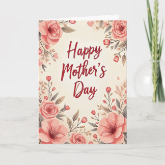 Cartão Mom, You Mean the World Mother's Day Card