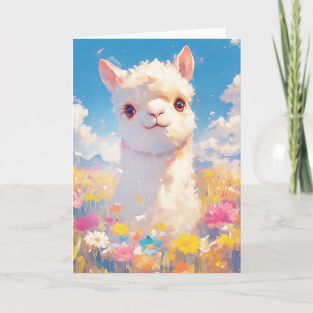 Cartão Momentos do Prado da Alpaca (Frente)