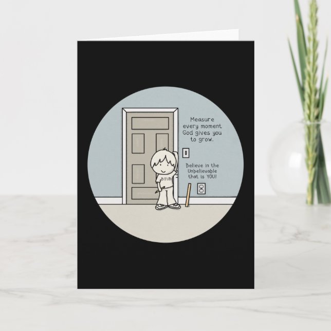 Cartão Momentos mensuráveis (Frente)