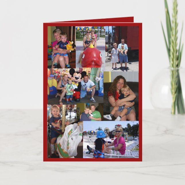 Cartão Mom's birthday card (Frente)