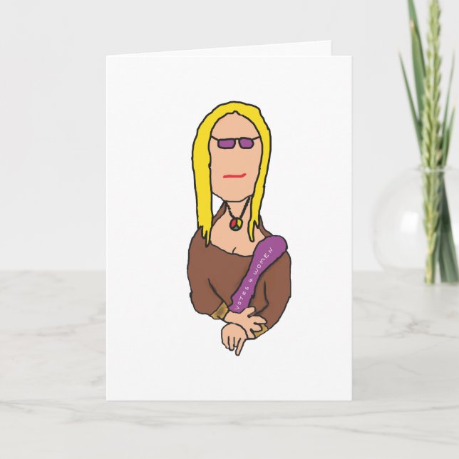 Cartão Mona Lisa (Frente)