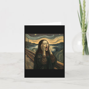 Cartão Mona Lisa A Arte Da Festa De Figuras De Halloween 